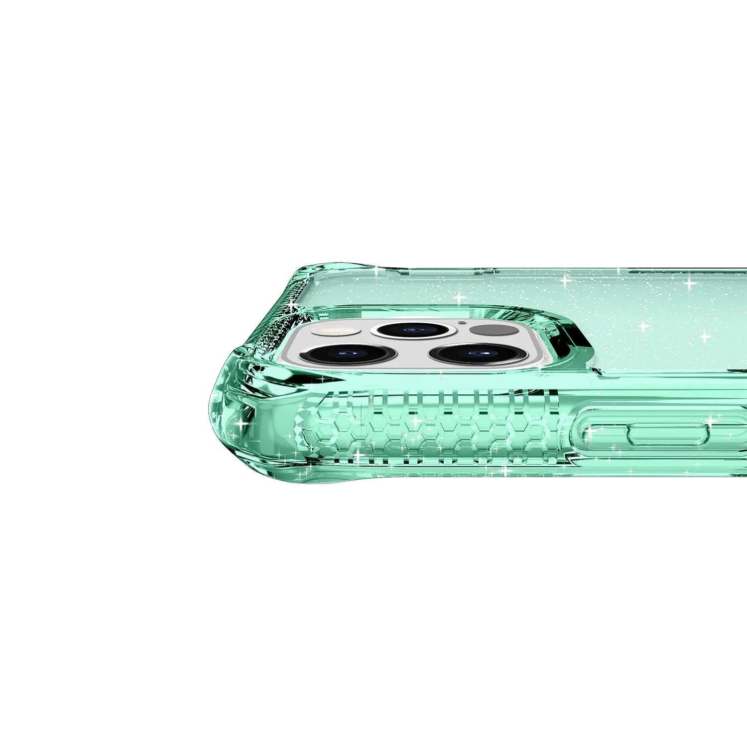 Itskins Hybrid Spark iPhone 12 Pro Max Case - Tiffany Green - Tashqila Itskins Hybrid Spark iPhone 12 Pro Max Case - Tiffany Green - Tashqila